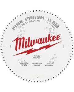 12" 80T Fine Finish Circular Saw Blade- Milwaukee - 48-40-1224