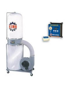 1200 CFM dust collector with remote power control system - KC-3105KWRC