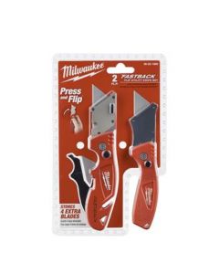 2-Piece FASTBACK Flip Utility Knife Set - MILWAUKEE - 48-22-1909