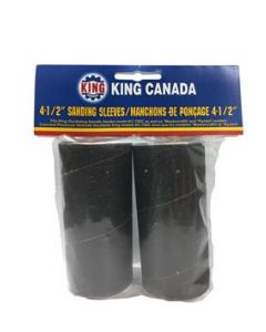 2" x 4-1/2" sanding sleeves (2x) - King SL-420-K-120