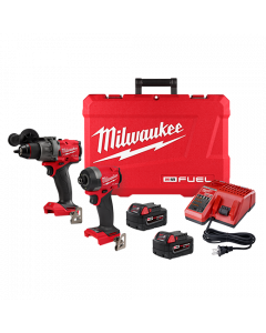 Combo kit Brushless Cordless Hammer Drill and Impact Driver Milwaukee M18 3697-22