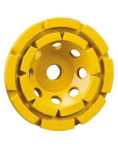 4-1/2” Double row diamond-cup surface grinding wheel – Dewalt DW4774