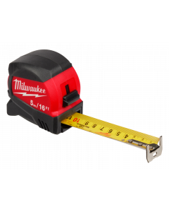 5M/16’ COMPACT WIDE BLADE TAPE MEASURE – 12’ SO