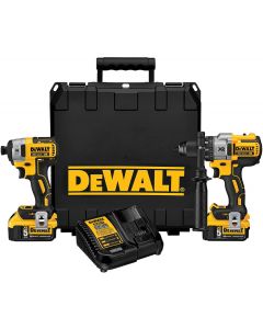 Premium hammerdrill & impact driver combo kit - Dewalt DCK299P2