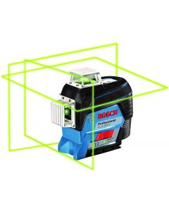 360° Connected Green-Beam Three-Plane Leveling and Alignment-Line Laser - Bosch - GLL3-330CG