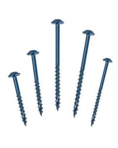 Blue-Kote Pocket-Hole Screws (125 units) - Kreg SML-C250B-125