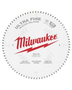 Lame de scie circulaire à bois 10" 80 dents  finition - Milwaukee - 48-40-1032