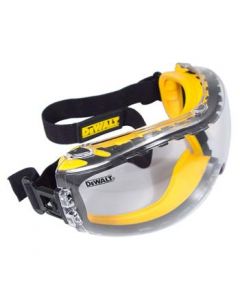 Concealer Clear Anti-Fog Dual Mold Safety Goggle - Dewalt DPG82-11