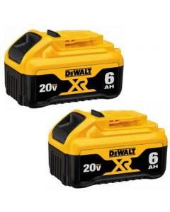Dewalt DCB206-2 - 20V MAX Premium XR 6.0AH Lithium ion battery (2-pack)