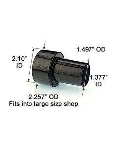 Dust collection adapter 1-1/2" to 2-1/4" - Blackjack 13402