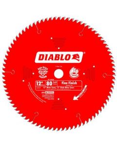 Freud D1280X Diablo 12-Inch 80 Tooth ATB Crosscutting Saw Blade