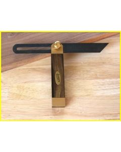 iGaging 34-709 Deluxe Ebony Wood Sliding Bevel Gauge. 9" blade