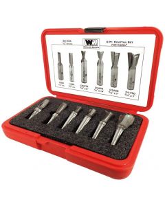 6 pieces Incra Joinery Router Bit Set