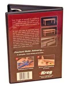 Kreg V05-DVD Pocket Hole Joinery DVD Building Tables