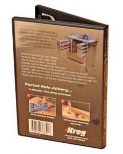 Kreg V06-DVD-Pocket Hole Joinery DVD Building a Router Table
