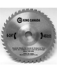 Lame au Carbure de Remplacement King Canada KW-098