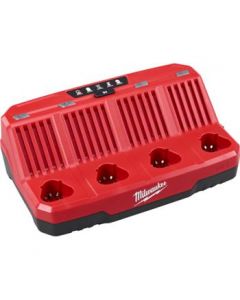 M12™ Four Bay Sequential Charger - Milwaukee 48-59-1204