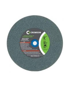 Workshop Grinding Wheel Type 1 in Green Silicon Carbide - Grit 80 - Cromson MAC6011F