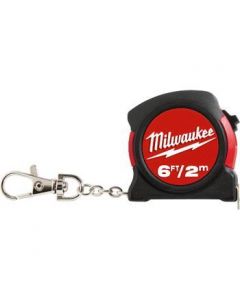 Milwaukee 6ft / 2m Keychain Tape Measure - 48-22-5506