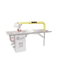 Overarm blade cover system with dust collection - Excelsior XL-1014
