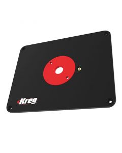 Plaque de table de toupie de précision non percée - Kreg PRS3048