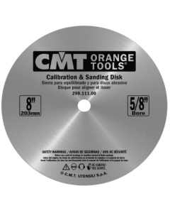 10" Calibration and sanding disc - CMT Orange Tools 299.112.00