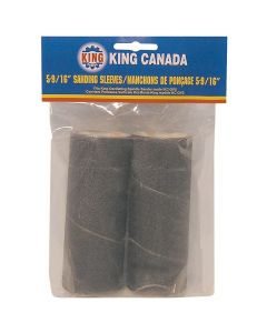 1-1/2" x 5-9/16" sanding sleeves (2x) - King SL-515-K-80