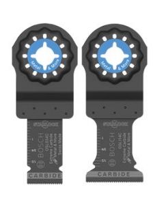 Ensemble de lames accessoires pour outil oscillant polyvalent Starlock® 2 pièces - Bosch OSL002C