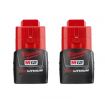 BATTERY M12 REDLITHIUM 2-Pack for Power Tools
